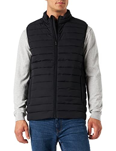 Jack & Jones Jjerecycle Bodywarmer Noos Chaleco Guateado, Negro, XL para Hombre