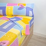 🛏️ DETALLES: La bajera ajustable calza perfectamente en su cama, rodeando las esquinas del colchón sin esfuerzo alguno, manteniendose en su lugar - La sábana encimera sin elástico de es de suave y acogedora textura - La funda de almohada evita que la almohada se salga, asegurando un descanso placentero.