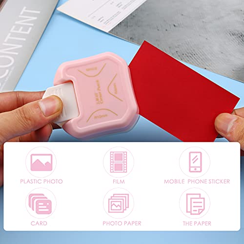 Looneng 3 Way Corner Rounder Punch, 4Mm, 7Mm, 10Mm 3 In 1 Corner Cutter For Paper Crafts, Laminator, Cardstock, Diy Projects, Photocards, Card Making And Scrapbooking #TOP5