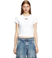 Diesel T-UNCUTIE-Long-OD-Q1 White | Amazon.com