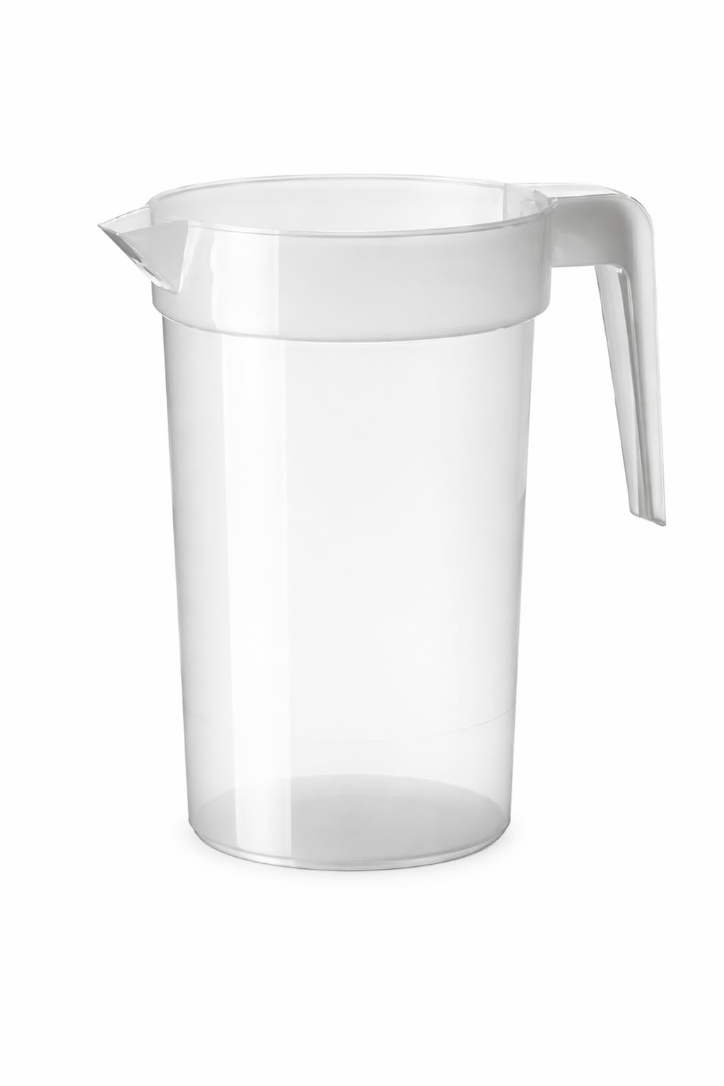 Jarras Reutilizables Plástico 120 uds 1000 ml para Agua y Sangría Jarras Reusables y Lavables con Asa para Eventos y Hostelería