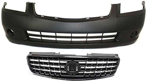 Garage-Pro Bumper Cover KIT Compatible with Nissan Altima 2005-2006 Sedan Primed Front