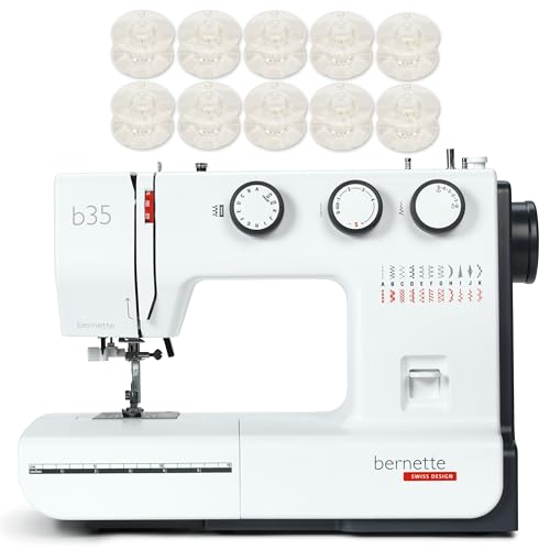 Bernette B35 Sewing Machine, 23 Stitches, 1-Step Buttonhole