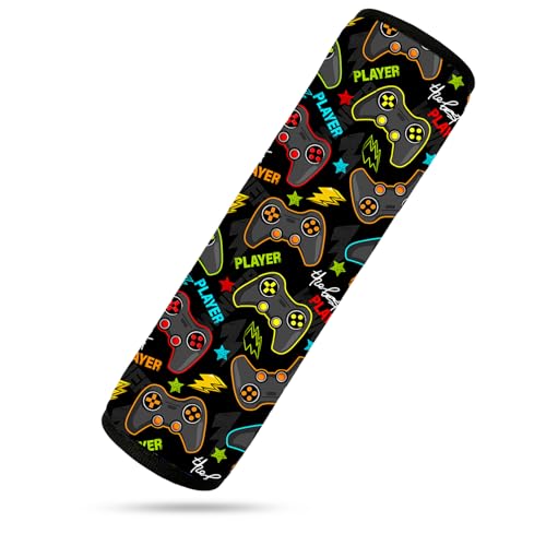 Seat Belt Cover for Kids, Seat Belt Pad for Boys Girls, Car Seat Straps Shoulder Pads for Kids, Kid's Seat Belt Cushion, Shoulder Strap Pad, 1 Piece （Game）