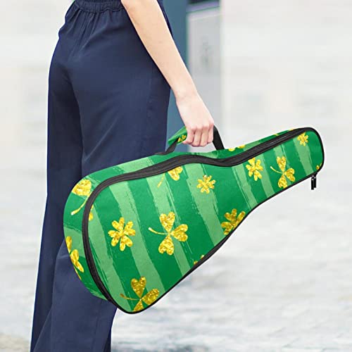 Housse de transport pour ukulélé de la Saint-Patrick avec trèfle doré pour concert ténor soprano 58,4 cm d’épaisseur 10… - Les Beatles, Paul McCartney, John Lennon, RIngo Starr, George Harrison Housse de transport pour ukulélé de la Saint-Patrick avec trèfle doré pour concert ténor soprano 58,4 cm d'épaisseur 10… – Image 7
