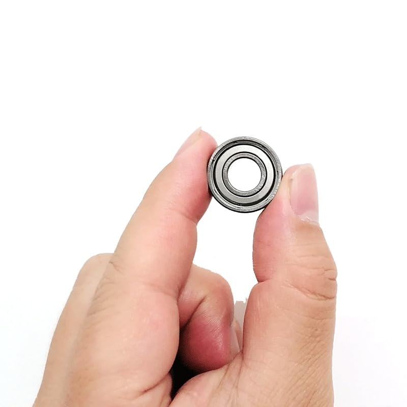 GatherTOOL 5Pcs/Set Miniature Bearing High-Speed Toy Motor Model Small Bearing 603 604 605 606 607 608 609 623 624 625 626 627 628zz MR (Size : 5Pcs, Color : MR128 8x12x3.5)