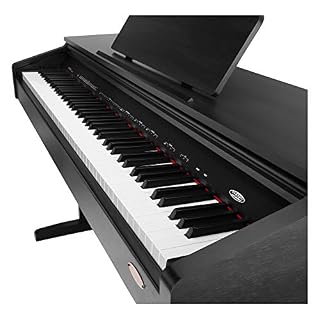 Classic Cantabile DP-210 SM Piano Numérique – 88 touches clavier mécanique à marteaux – E-Piano avec USB to host, 3… - Les Beatles, Paul McCartney, John Lennon, RIngo Starr, George Harrison Classic Cantabile DP-210 SM Piano Numérique - 88 touches clavier mécanique à marteaux - E-Piano avec USB to host, 3… – Image 4