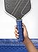 PICKLETECH AMA Sport Pickleball Paddle Grip Tape - 2 Pack - Perforated Embossed Replacement Grip Wrap for Pickleball Racket-Moisture Wicking Tacky Surface - Anti-Slip Ridge-Dark Blue