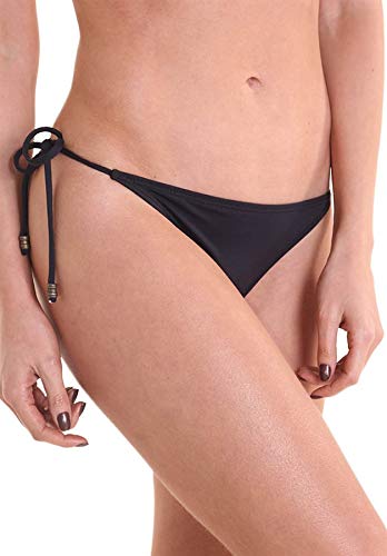 Calcinha Biquíni Avulso Lacinho Liso - Preto - GG