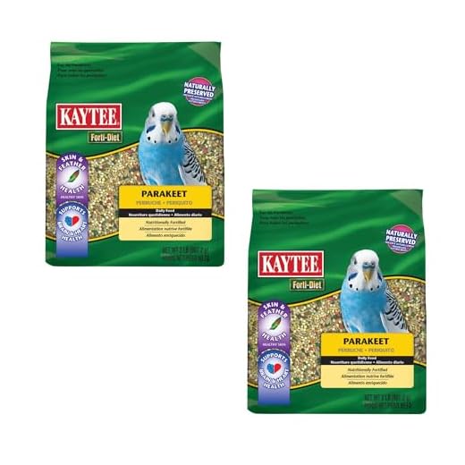 Kaytee Forti-Diet Nutritional Seed-Based Bird Food for Parakeets (2 lbs.)