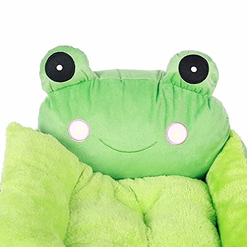 Colchão de gato fofo de desenho animado confortável cama de lã macia e quente pequeno animal de esti