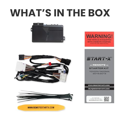 Start-X EVO-TOY6A Remote Starter Kit For Tacoma Push To Start 2016-2019 thumb #4