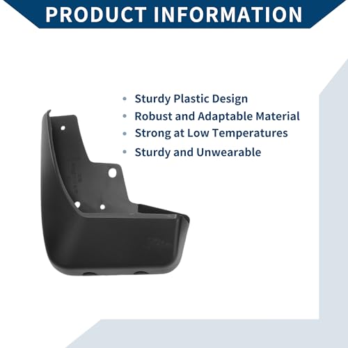 Image of Mud Flaps Splash Guards W /Mount Accessories for Renault Koleos 2017-2020 Front Rear Mud Guards 1 Set