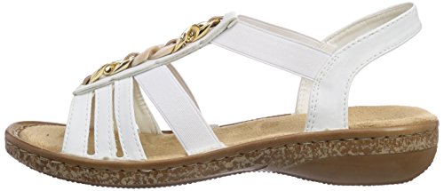 Rieker - 62887, Sandali Aperti Donna
