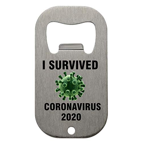 I Survived Corona Virus Abrebotellas Bottle Opener