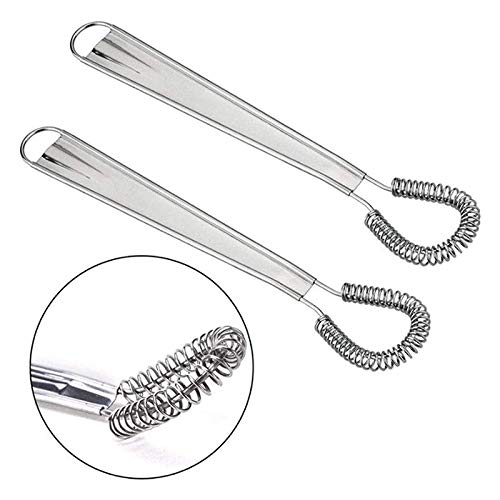XOPOZON 4 Pièces Fouet Cuisine Acier Inoxydable Fouet Cuisine à Spirale Cuillère Magique en INOX Mèche Batteur à Main Levée Mousseur Foamer Moussant Crémeux Acier Inoxydable Mini-Mélangeur Agitateur XOPOZON 4 Pièces Fouet Cuisine Acier Inoxydable Fouet Cuisine à Spirale Cuillère Magique en INOX Mèche Batteur à Main Levée Mousseur Foamer Moussant Crémeux Acier Inoxydable Mini-Mélangeur Agitateur