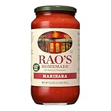 Rao's Homemade Marinara, 32 oz, Tomato Sauce, All Purpose, Keto Friendly Pasta Sauce, Premium Quality, Tomatoes from Italy and Olive Oil