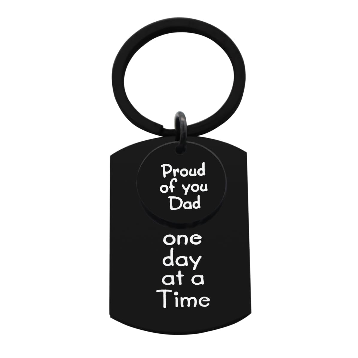 EilygenSobriety Gift for Men Sobriety Keychain Recovery Gift Recovery Keychain Dad Sober Gifts Sobriety Gift for Dad