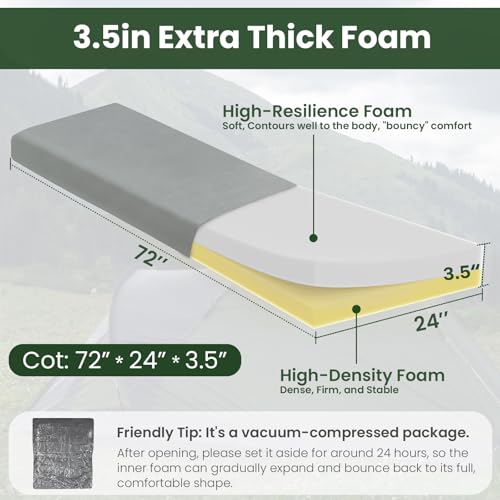 Selectico Extra Thick Foam Mattress