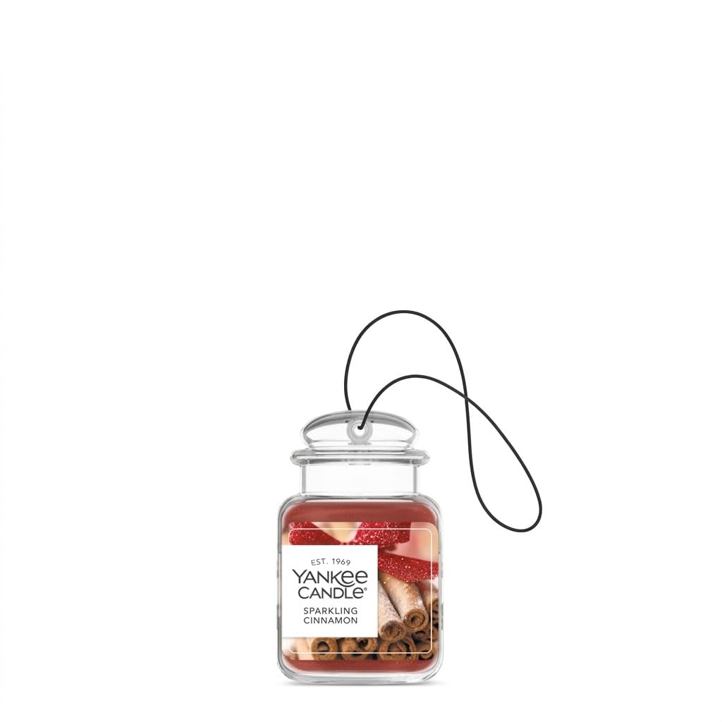 Amazon.com: Yankee Candle Car Jar Ultimate, Sparkling Cinnamon