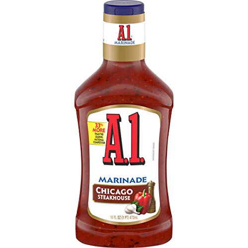 A.1. Steakhouse Chicago Marinade (16 oz Bottles, Pack of 6)