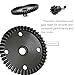 Rcarmumb Main Diff Gear 43T & Main Input Gear 10T Upgrades Part for 1/8 Kraton/Notorious/Outcast/Talion 6S BLX,1/7 Fireteam/Mojave 6S BLX 4WD,Steel RC Gear Hop Ups,Black,ARA310980,ARA310979