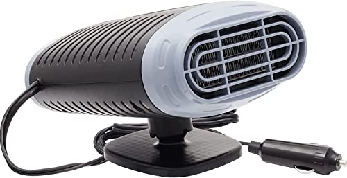 DSLIHA Car Heater 12v 150W Portable Car Heater for winter Portable Auto Heater Car Heater Fan with 2 in 1 Fast Heating/Cooling for Car Defroster Windshield Fast Defogger with Cigarette Lighter Plug