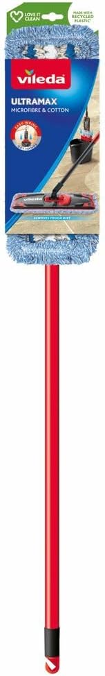 Ultramax - Flat Mop Head - Microfibre and Cotton