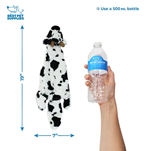 2-in-1 Stuffless Squeaky Dog Toys with Soft, Durable Fabric for Small Medium, and Large Pets by Best Pet Supplies - Image 4