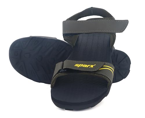 Image of SPARX Men Olive Sports Sandals