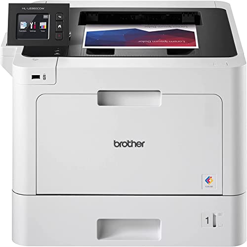 Brother HL-L8360CDW Wireless Single-Function Color Laser Printer - Print Only - USB, Ethernet, WiFi, NFC Connectivity, 2.7" Touchscreen LCD, 31 ppm, 600 x 2400 dpi, Auto Duplex Printing (Renewed) -  HL-L8360CDW-cr