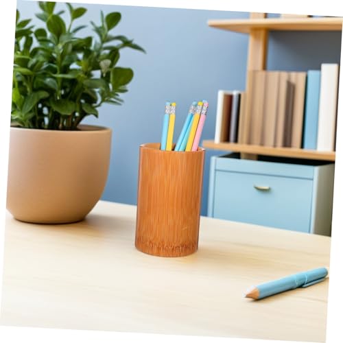 Porte-crayons range-ustensiles cuisine bureau style chinois céramique blanc