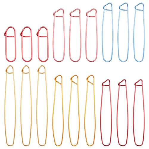 18 PCS Knitting Stitch Holder, 6 Sizes Yarn Stitch...