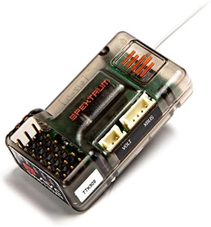 Spektrum SR6110AT 6-Channel AVC Telemetry Surface Receiver, SPMSR6110AT, Green image 4