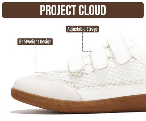 Image of Project Cloud Sneakers for Women - Stylish & Comfortable Women's Fashion Sneakers with Memory Foam and Leather Insole - Non Slip & Lightweight Womens Shoes - Fashion Shoes for Women (Ysabelle)