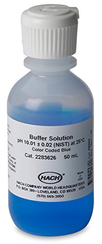 Hach 2283626 Buffer Solution, pH 10.01 (NIST), color-coded blue, 50 mL