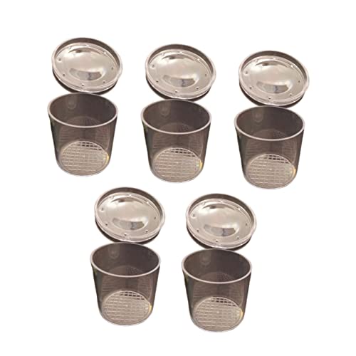 VANZACK 5pcs Exploration Viewer Box for Insect Observation Case with Venting Holes Educational Tool for Nature Exploration and Science Learning