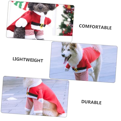 Disfraz para perro POPETPOP tamaño XL rojo miniatura 4