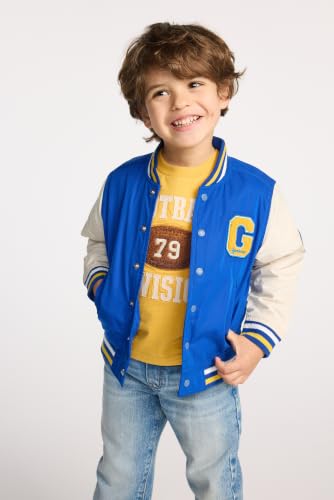 Image of Gymboree Boys' And Toddler Embroidered Varsity Fall Jacket