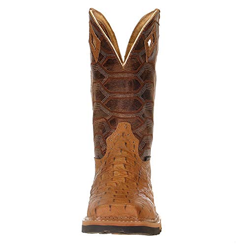 Justin Men's Derrickman Western Work Boot Composite Toe Camel 9 D(M) US2