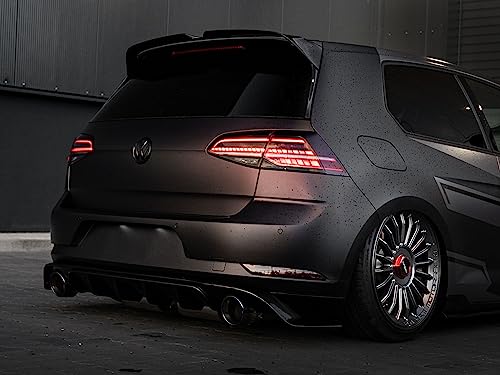 VViViD+ Matte Demon Black Vinyl Wrap Film (1ft x 5ft)
