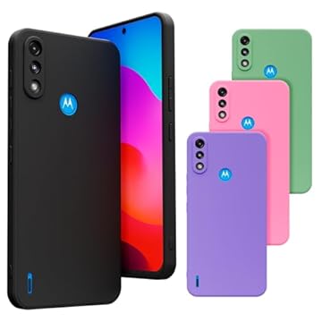 Capa Capinha Case Compatível Motorola Moto E7 Power Silicone Veludo Premium [2ASHOP] (PRETO)