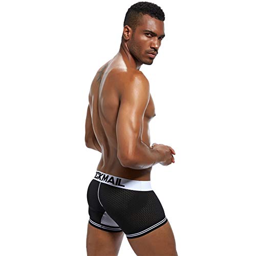 JOCKMAIL Mens Boxer Briefs Breathable Mesh Men Underwear Panties Trunk Shorts Underpants3