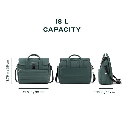 Image of Assembly Messenger Bag with Sleek Construction & Laptop Protection, Water-Resistant Laptop Bag for Office & Commuting