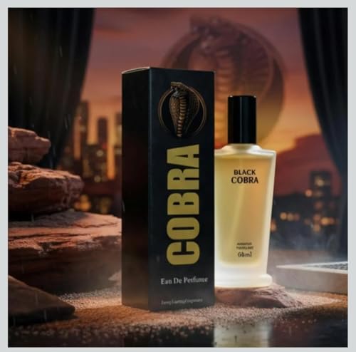 Image of Black Cobra Eau De Perfume for Men 60ml | Long Lasting Luxury Fragrance | Premium Perfume Spray
