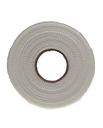 Image of Fiber glass Mesh 145 GSM (142mm X 50meters) For Construction,1 Roll Per Pack - Fiber Mesh For Plastering, For Waterproof Of Roof /Crack Patch /Wall Repair /.