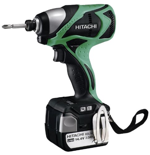 Hitachi WH14DBDL 3200bpm Lithium-Ion (Li-Ion) 1600 g Cordless Rotary Hammer – Akku Bohrhammer (Lithium-Ion (Li-Ion), 14.4 V, 1.6 kg, 157 mm, Black, Green)