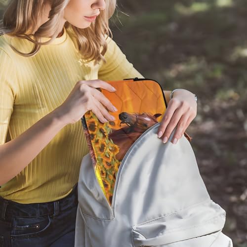 Funda para laptop 13-14 pulgadas con diseño girasoles miniatura 6