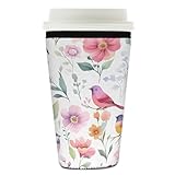 Versatile e ottimo regalo: sia che tu stia andando al lavoro, in palestra o ti stia godendo una giornata fuori, la nostra custodia per tazze è l'accessorio ideale per il tuo caffè freddo o qualsiasi altra bevanda ghiacciata, si adatta a tazze, bottiglie e bicchieri in modo sicuro; un regalo pratico ed elegante per donne, uomini, insegnanti, amici