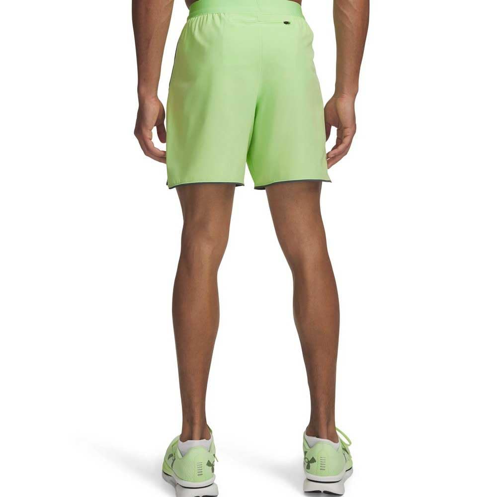 Under Armour Velociti Pro 7In Short de Running Hommes Vert Fluo - lumoslime/Reflective S